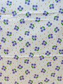 100cms VIntage Floral Fabric ADORABLE