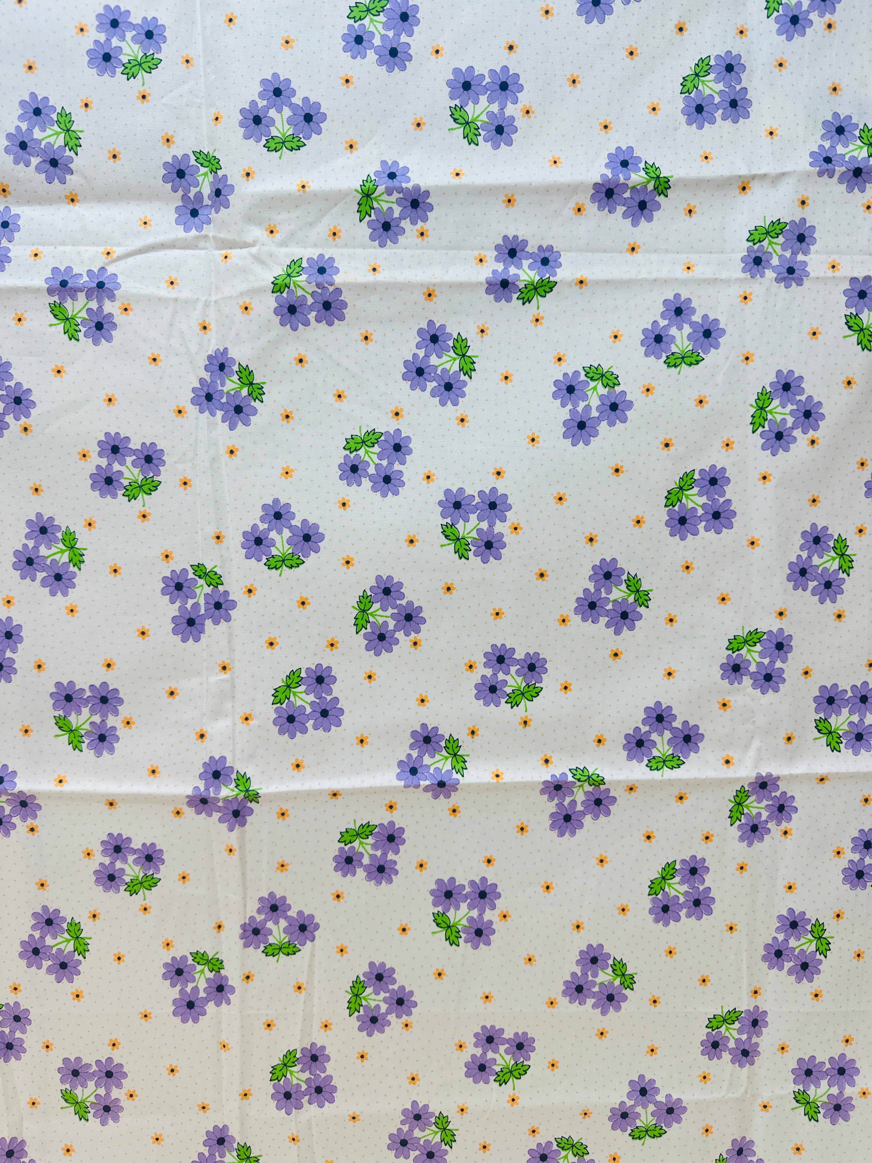 100cms VIntage Floral Fabric ADORABLE