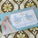 BOXED Retro Vintage Cotton His Her Pillow Cases DORMA