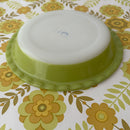 LIME Large Pyrex Pie Dish RETRO Kitchen Cooking