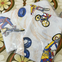 Vintage UNUSED BMX Sheet Set COTTON