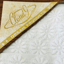 Bright White Vintage Sheet Set EMBROIDERED