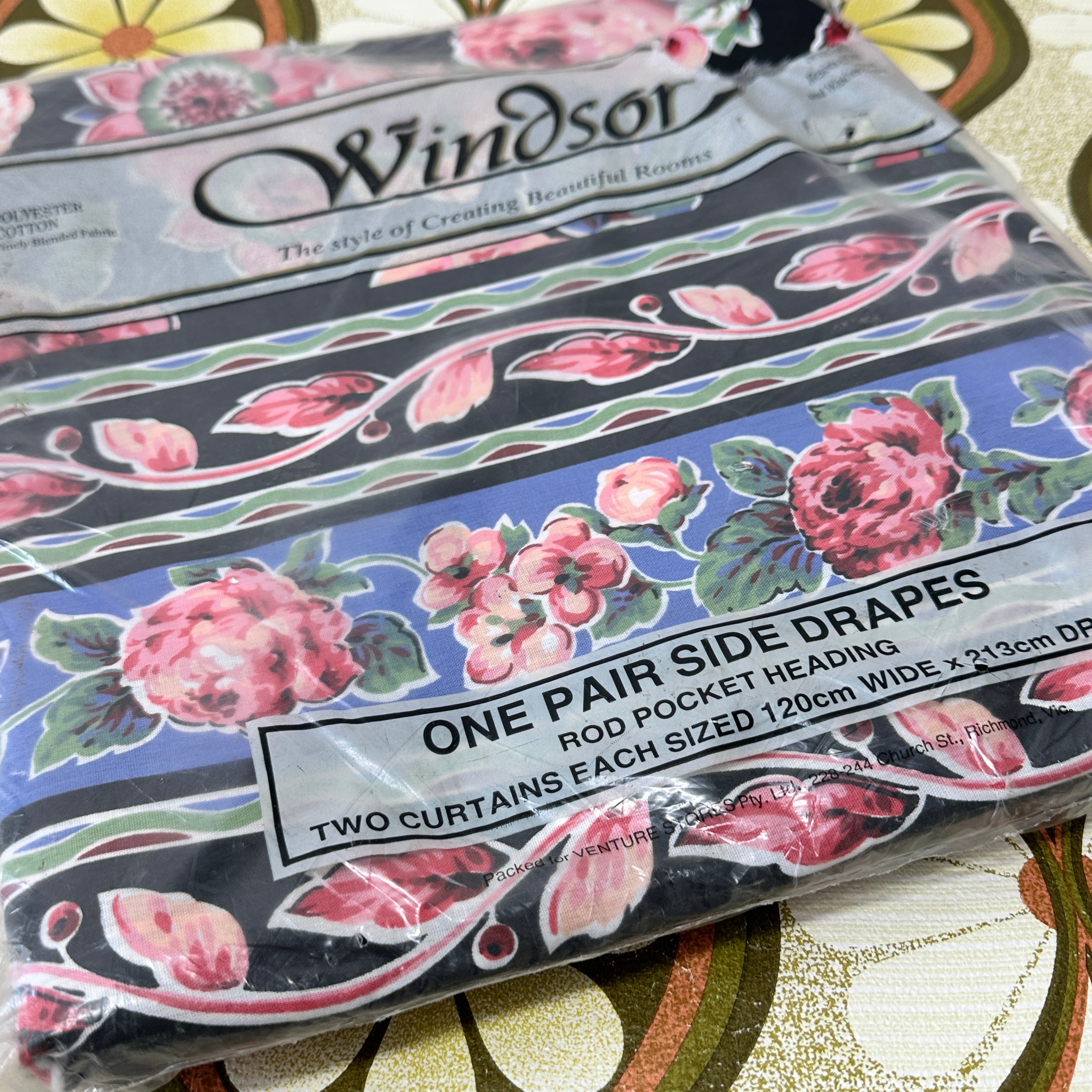 Windsor Curtains Vintage Packaged Rod Pocket