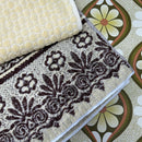 UNUSED Amazing Huge Vintage Cotton Bath Towel Tara Australian Made