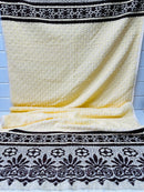 UNUSED Amazing Huge Vintage Cotton Bath Towel Tara Australian Made