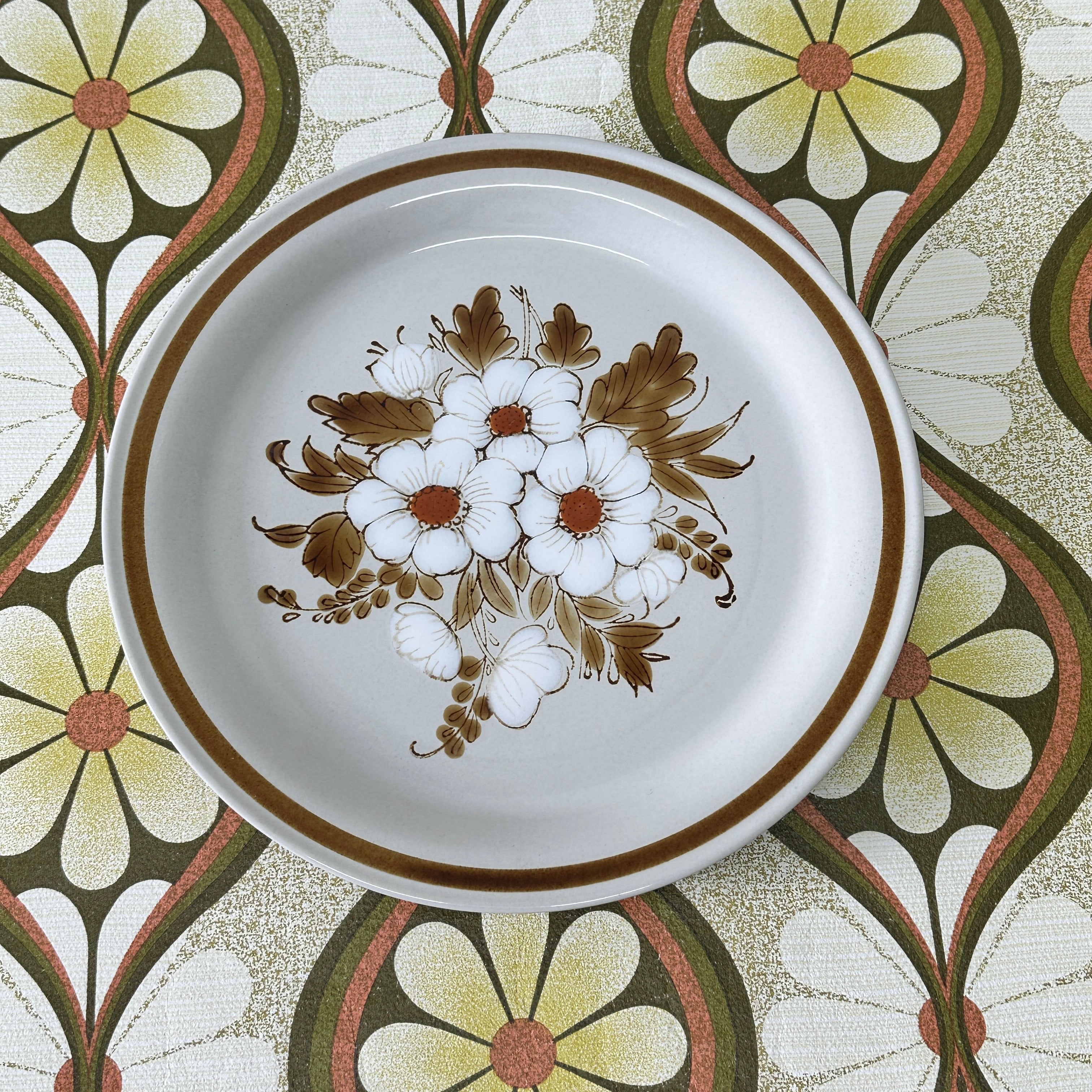 As New JAPAN Stoneware Plate VINTAGE # 6
