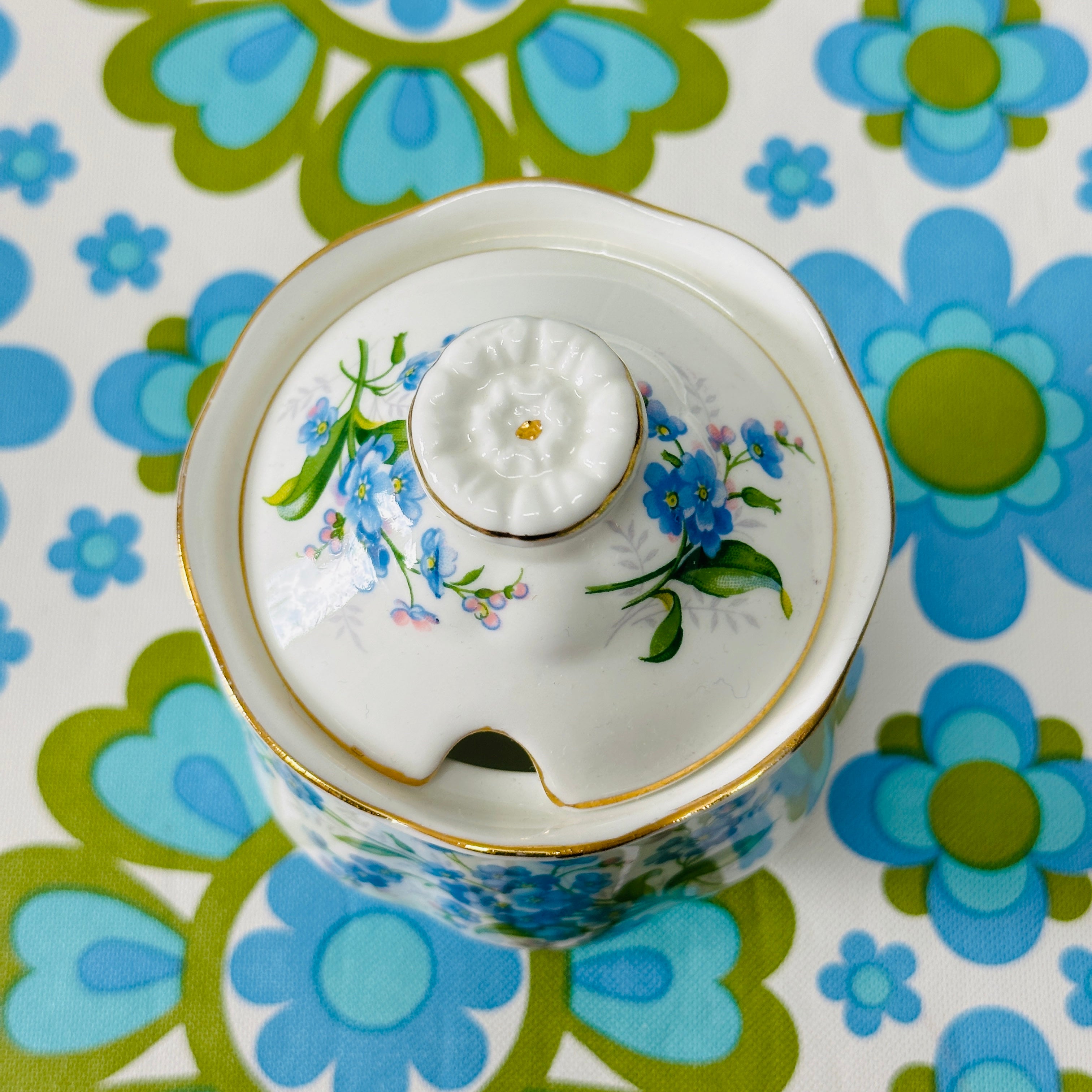 Royal Albert Sugar Bowl FORGET ME NOT