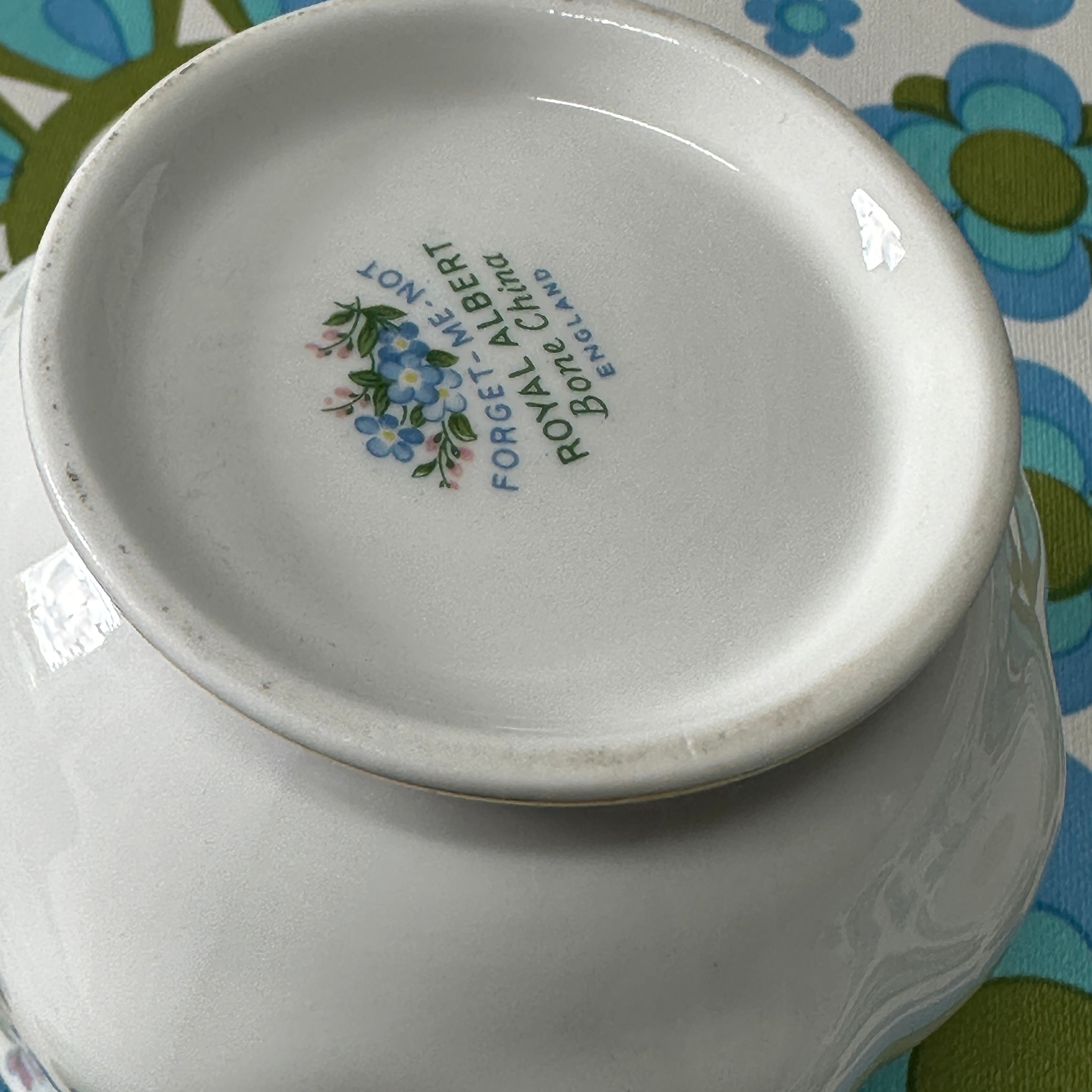 Royal Albert Sugar Bowl FORGET ME NOT