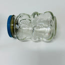 Vintage Retro Teddy Bear Glass Jars