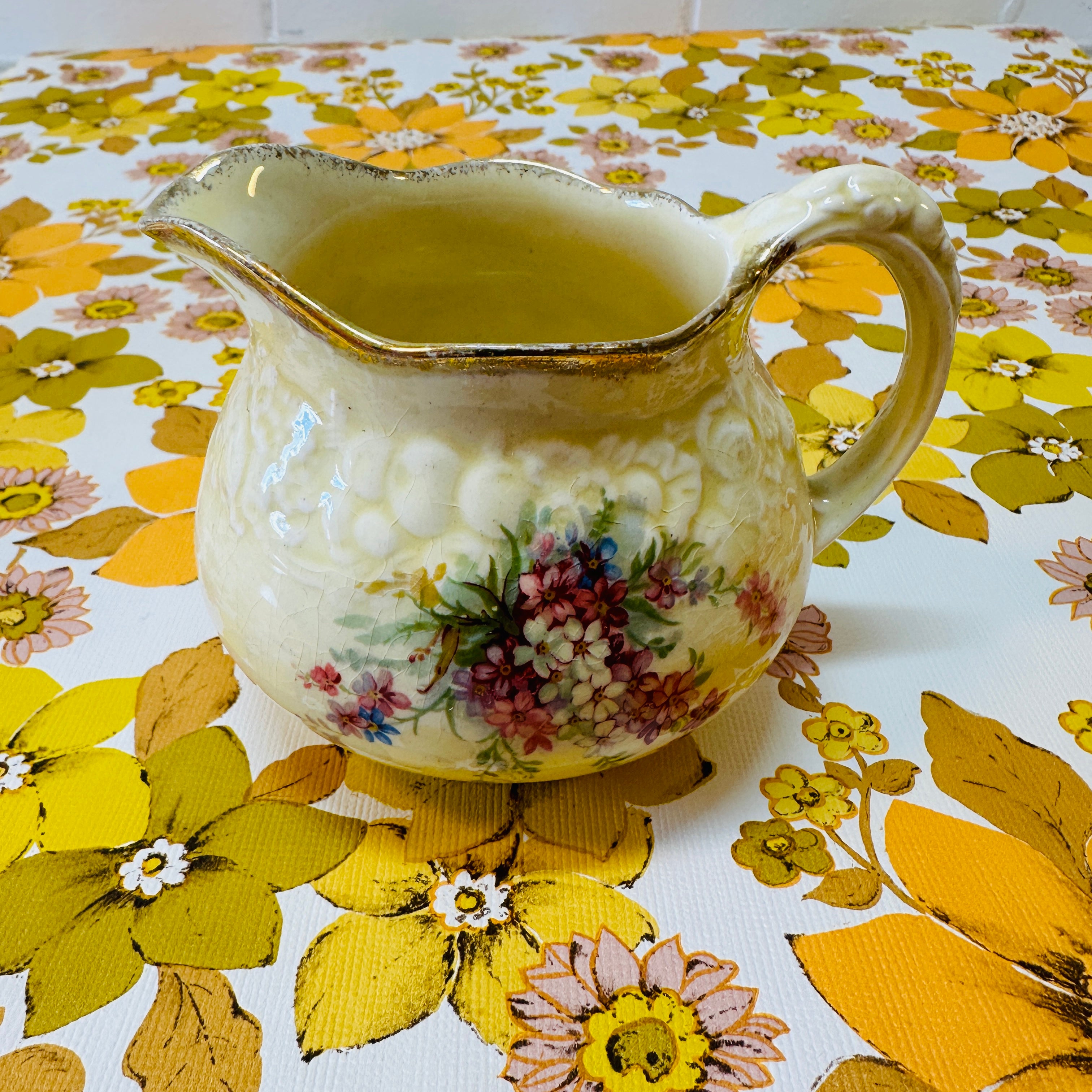 Crown Ducal Vintage Floral Jug
