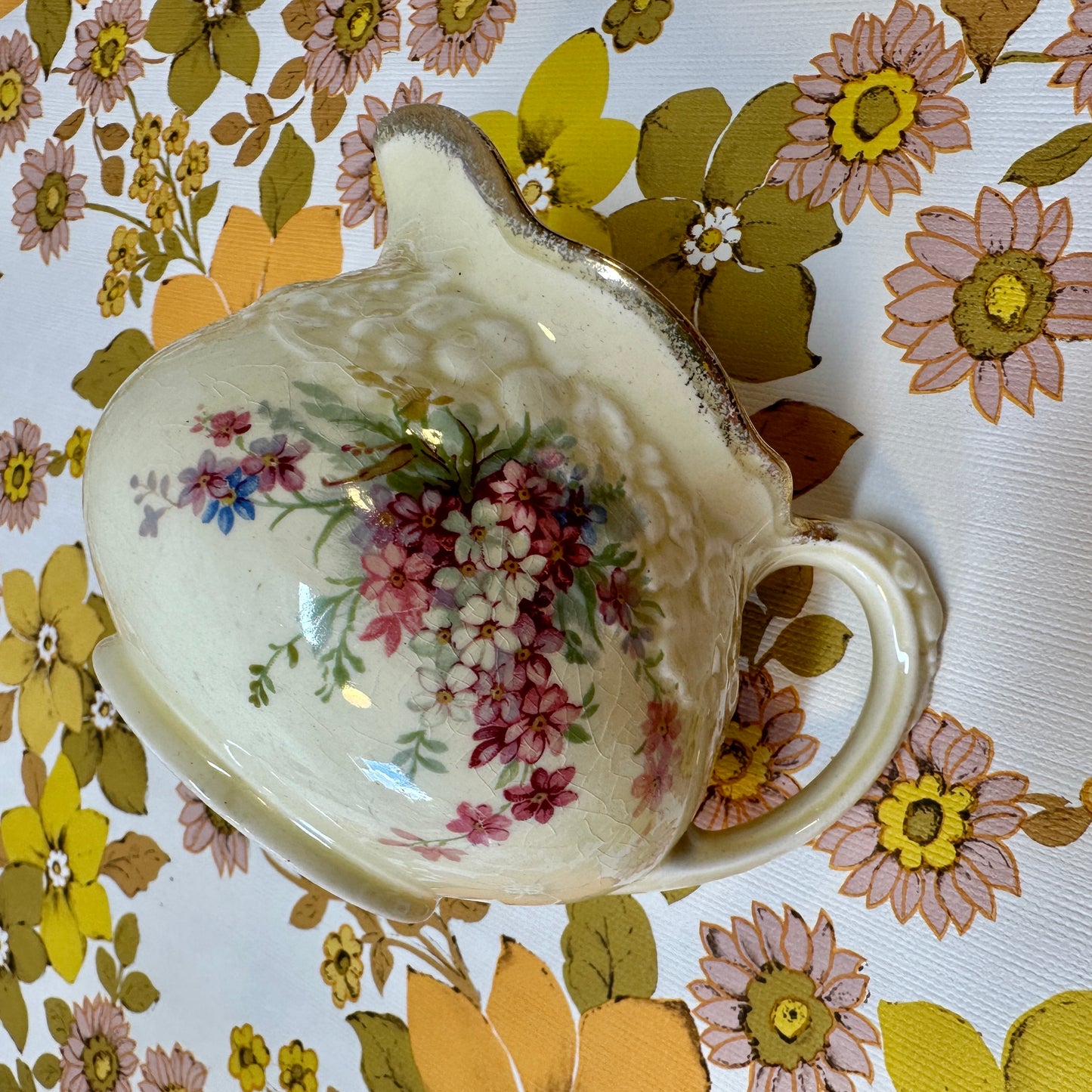 Crown Ducal Vintage Floral Jug