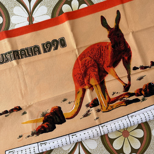 AUSTRALIA 1990 Cotton Tea Towel