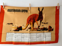 AUSTRALIA 1990 Cotton Tea Towel