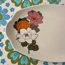 MYOTT Staffordshire PLATE Retro Flower Power