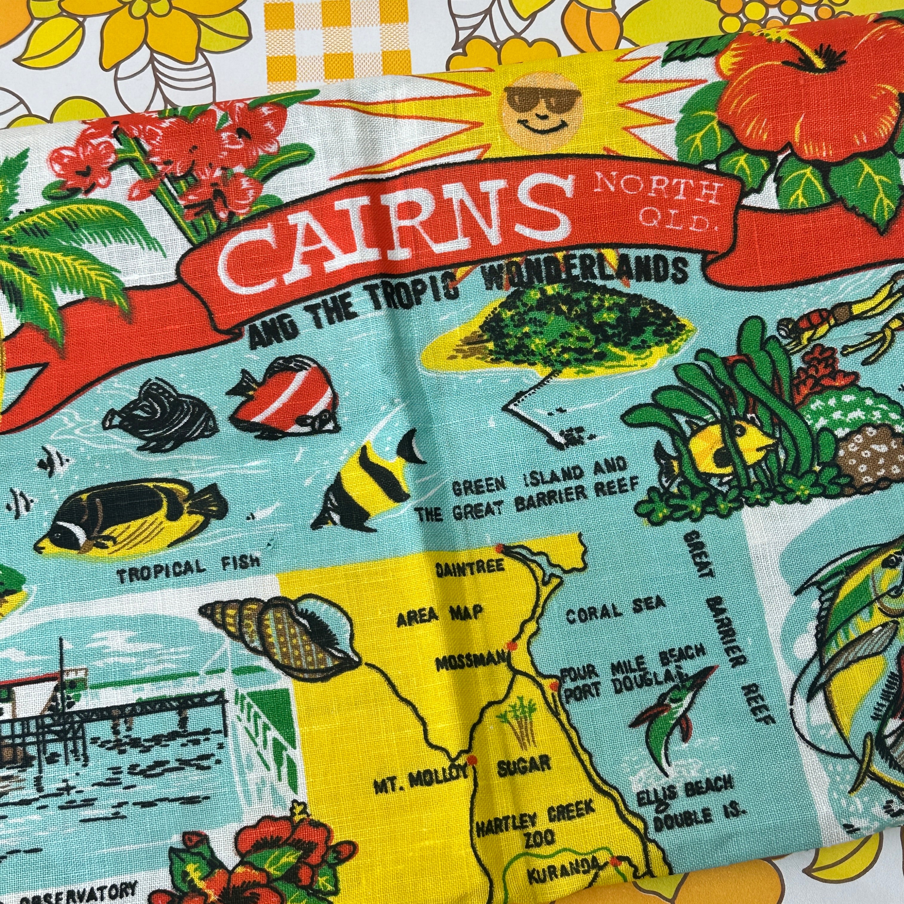 Cairns Collectable Tea Towel