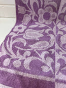 Cute Purple Cotton Bath Towel Up Cycle