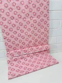 270cms Vintage Brushed Cotton PINKS Adorable