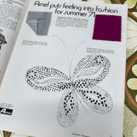 Vintage Fashion News Book Brochure 1970