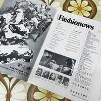 Vintage Fashion News Book Brochure 1970