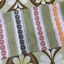 UNUSED Vintage Tea Towel GORGEOUS Green