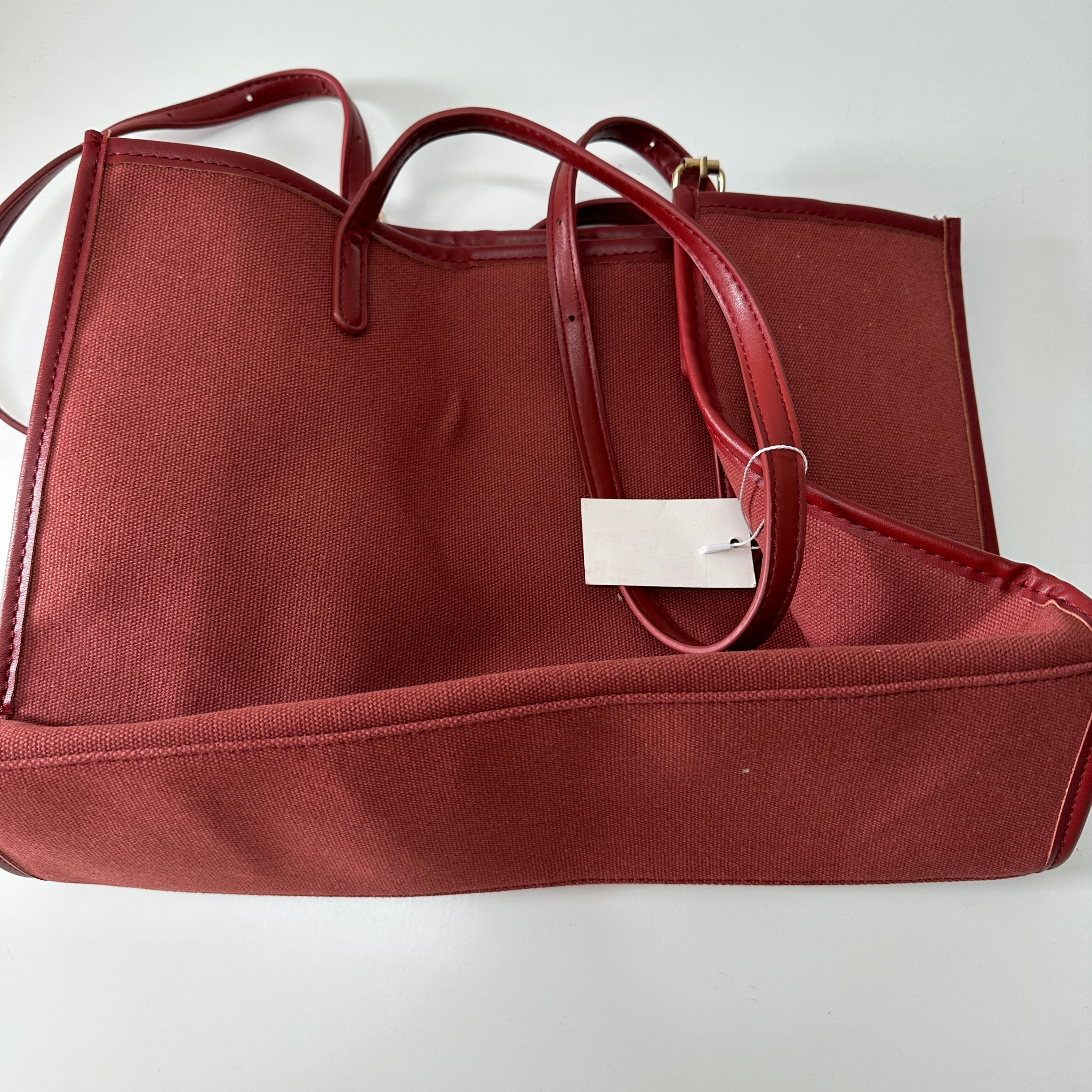 BALLY Canvas Handbag Tote Tags