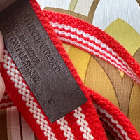 Red & White Country Road Belt One Size