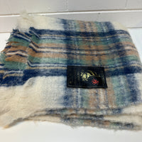 Vintage Mohair Blanket Excellent condition Made in Italy Plaids