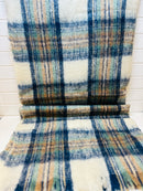 Vintage Mohair Blanket Excellent condition Made in Italy Plaids