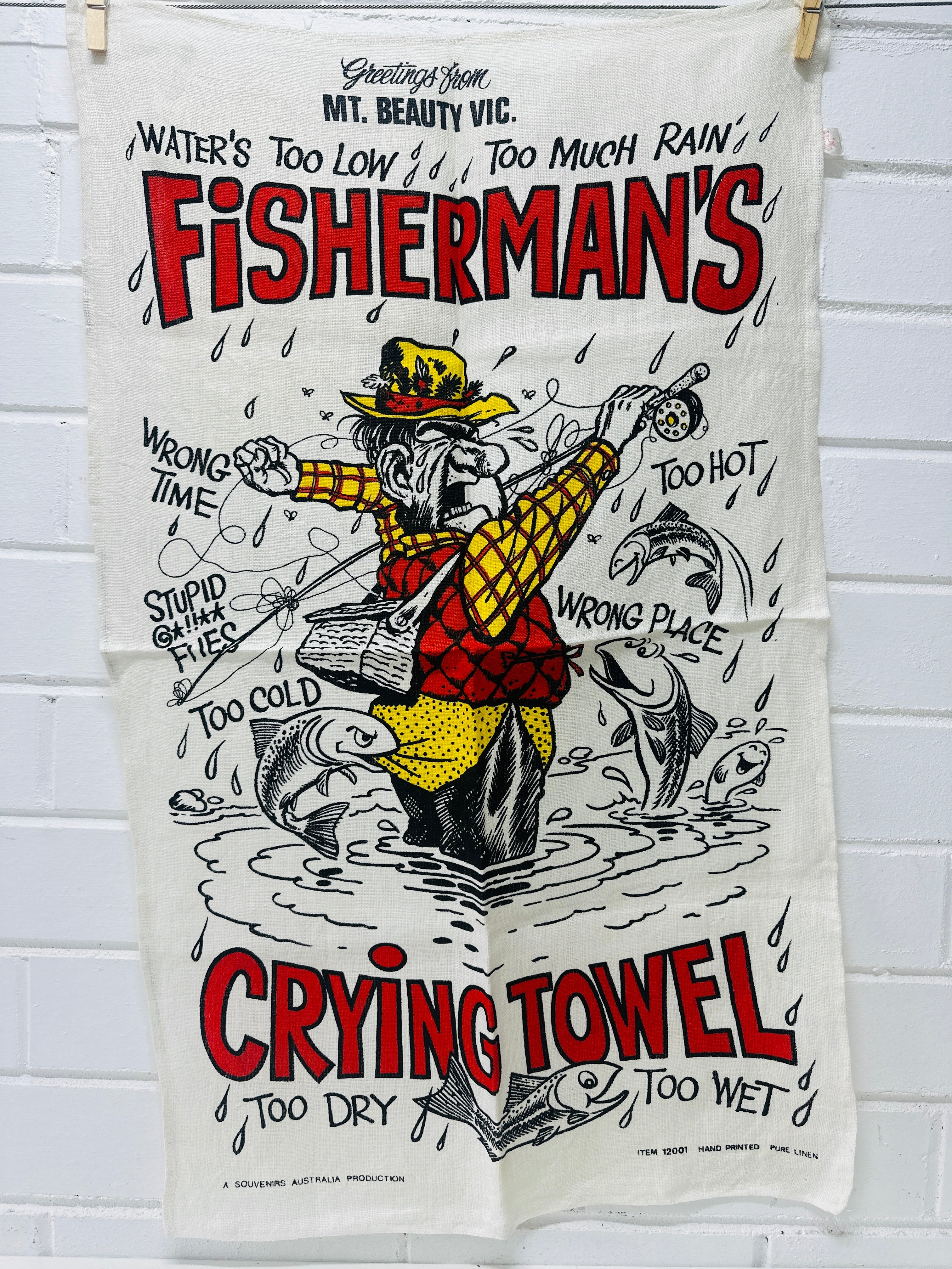 Fishermans Vintage Tea Towel
