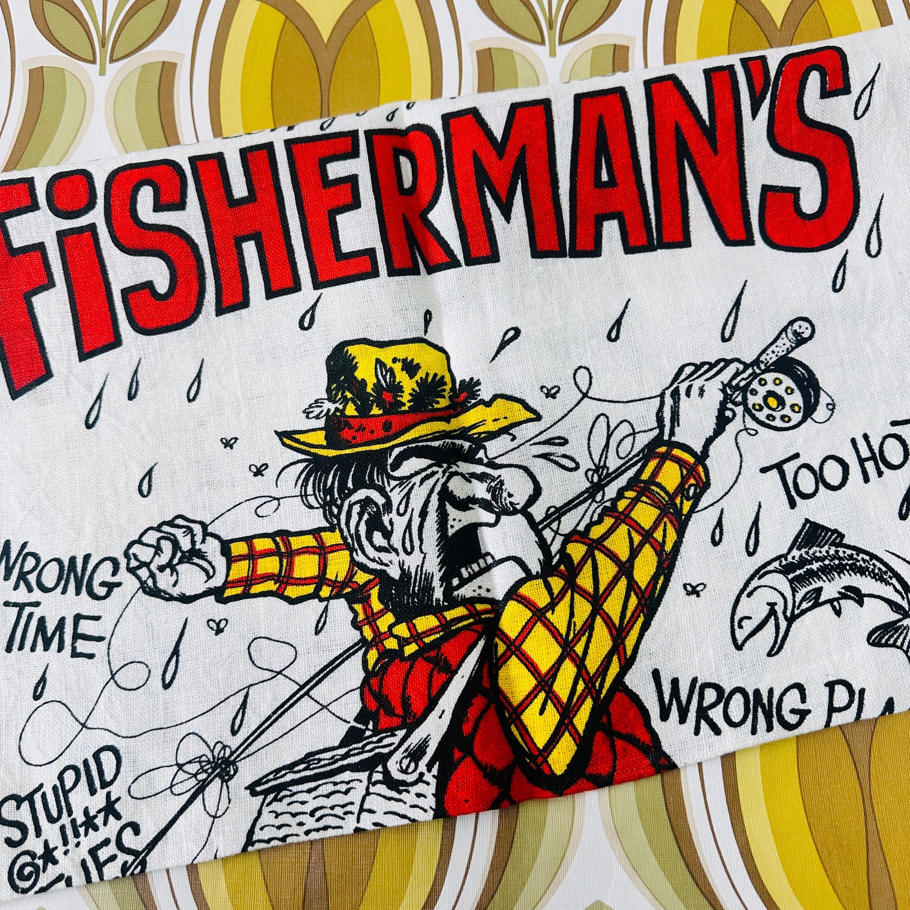 Fishermans Vintage Tea Towel