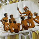 Aboriginal Vintage Linen Tea Towel