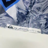 180cms Vintage 1990 Quiksilver Fabric Cotton Retro