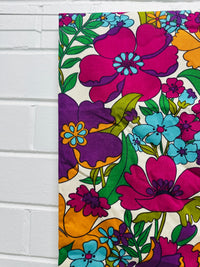 190cms Wicked Bright Floral Large Print Cotton Fabric