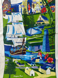 UNUSED Cotton Collectable Norfolk Island Tea Towel