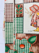 400cms Wonderful Holly HOBBIE Cotton Fabric Beautiful