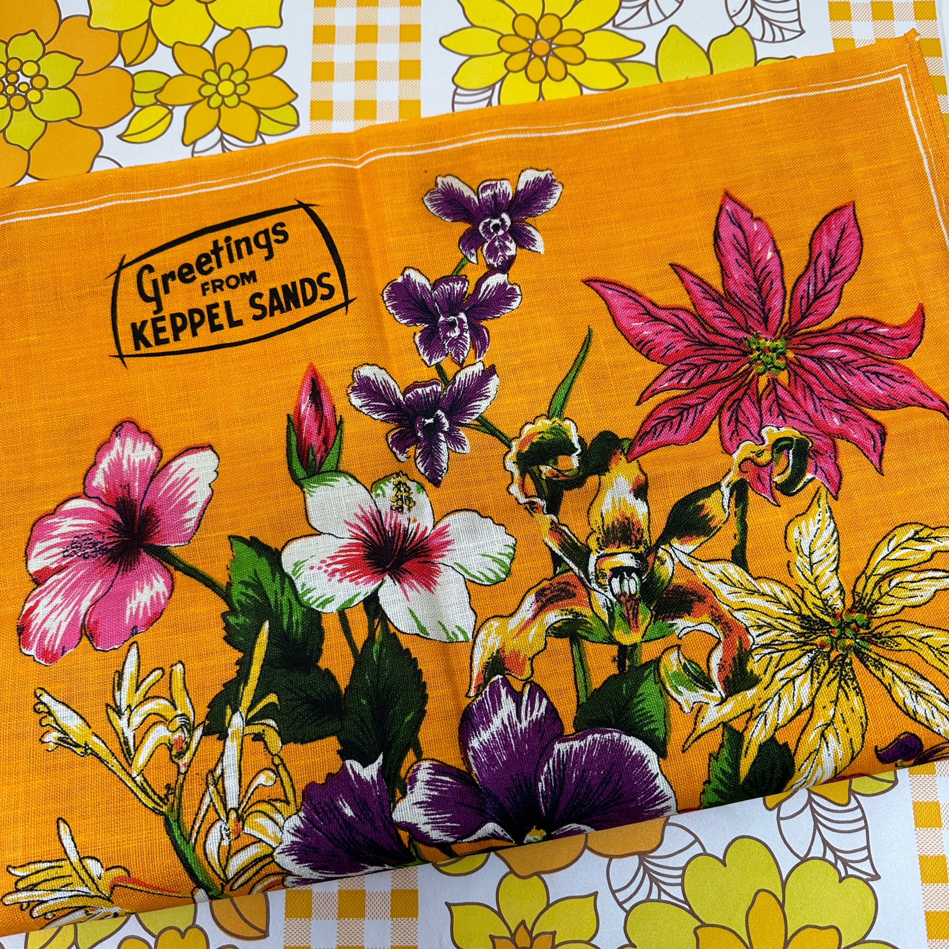 UNUSED Keppel Sands TEA TOWEL