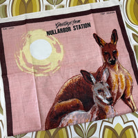 Vintage Linen NULLABOR Station TEA TOWEL UNUSED