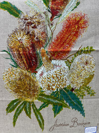 UNUSED Vintage Linen KALBARRI WA TEA TOWEL