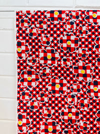 170cms Vintage Cotton Fabric RETRO Heaven