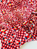 170cms Vintage Cotton Fabric RETRO Heaven