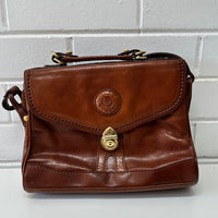 Genuine LEATHER Vintage Handbag Excellent Cond