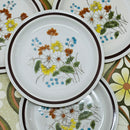 Set of FOUR Japan Dinner Plates Oven to Table