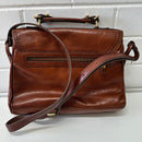 Genuine LEATHER Vintage Handbag Excellent Cond