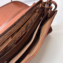 Genuine LEATHER Vintage Handbag Excellent Cond