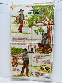WALTZING Matilda UNUSED Linen Tea Towel