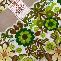 NOS Vintage Table Cloth AMAZING Colours