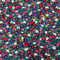 340cms Modern Silky Dress Fabric FLORAL