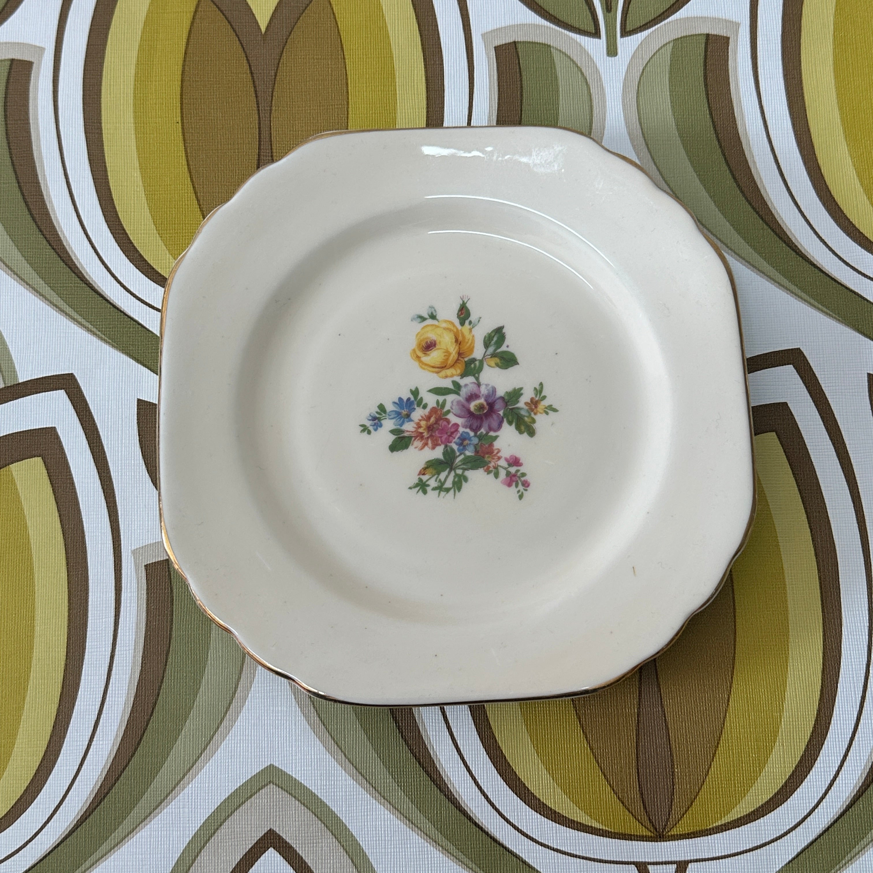 Spare FOLEY FLoral Vintage Plate