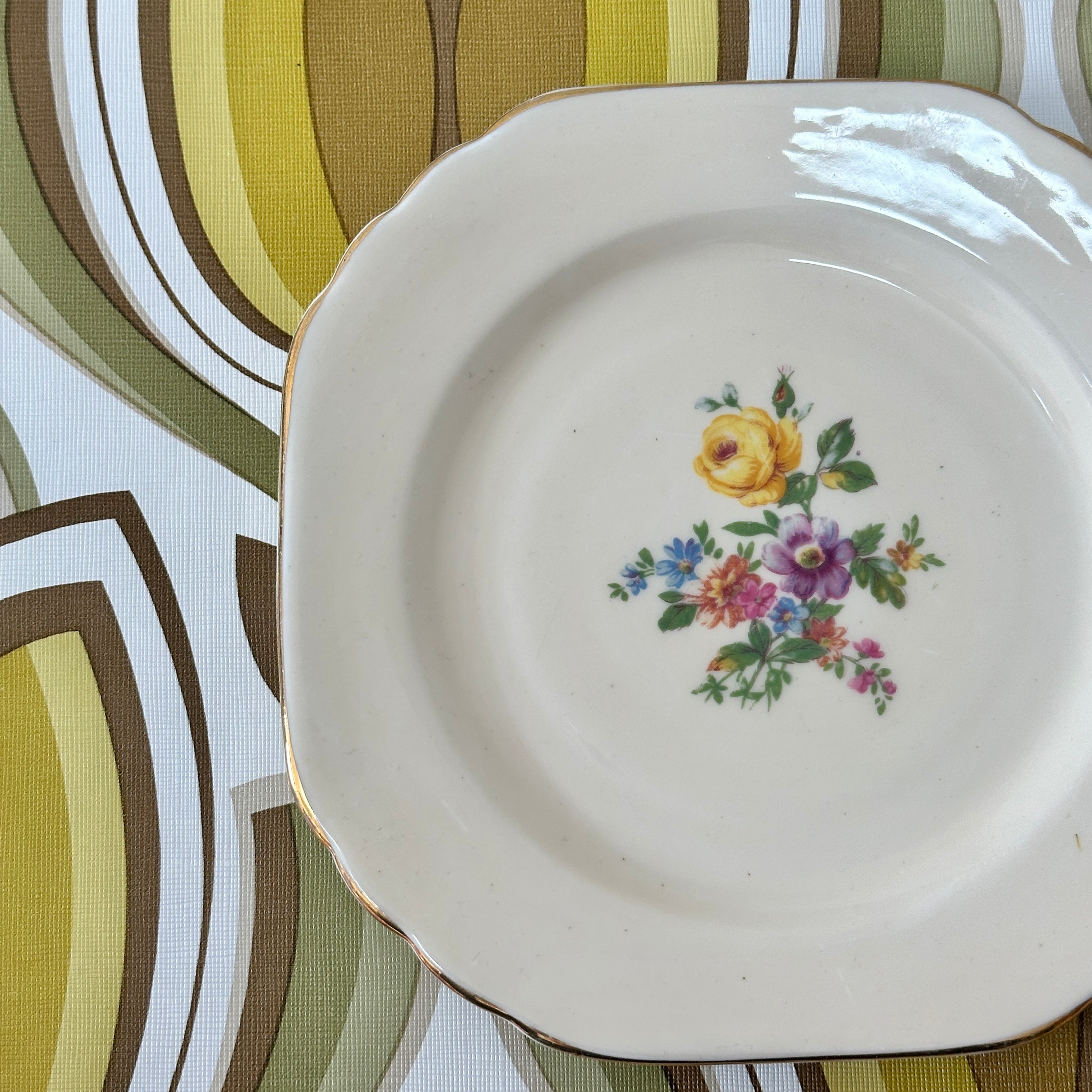 Spare FOLEY FLoral Vintage Plate