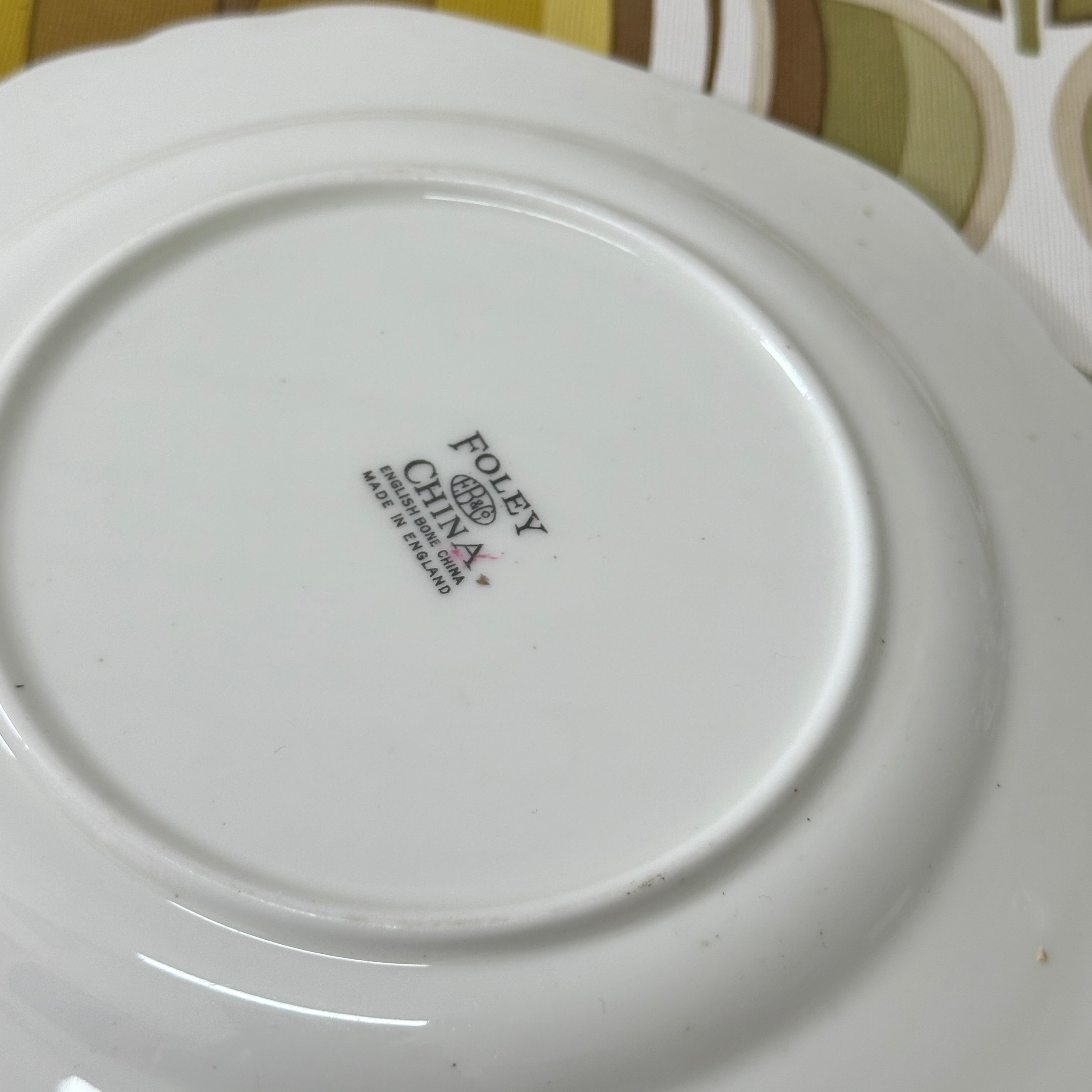 Spare FOLEY FLoral Vintage Plate